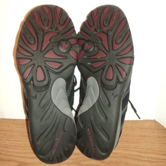 Merrell Move Women's Size 11 Shoes Sneakers Black Suede Lace Up - Picture 4 of 13